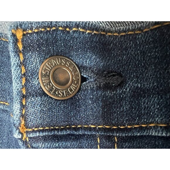 Levi's Women 726 High Rise Flare Leg Denim Jeans Plus Size 18W Blue Stretch NWOT - Picture 15 of 16